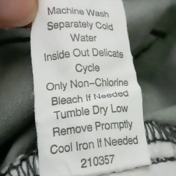 CAbi Skinny Jeans Jeggings Camo Blue Gray Style 604 Size 4 - Picture 8 of 11